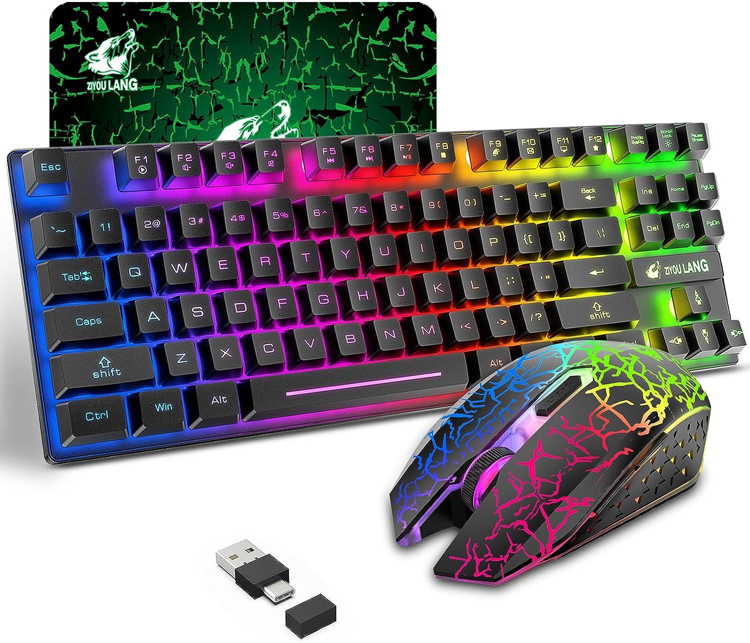 ZIYOU LANG Wireless Gaming Keyboard and Mouse Combo Review ...